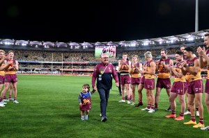Premiers push toward top four as little brother heads home